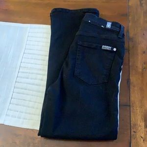 7 for All Mankind Black jeans 💕offers Welcomed